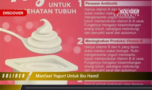 manfaat yogurt untuk ibu hamil