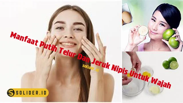 Temukan Rahasia Manfaat Putih Telur Dan Jeruk Nipis Untuk Wajah Yang