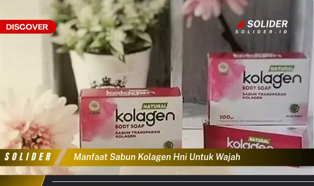 manfaat sabun kolagen hni untuk wajah