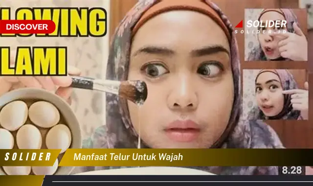 manfaat telur untuk wajah