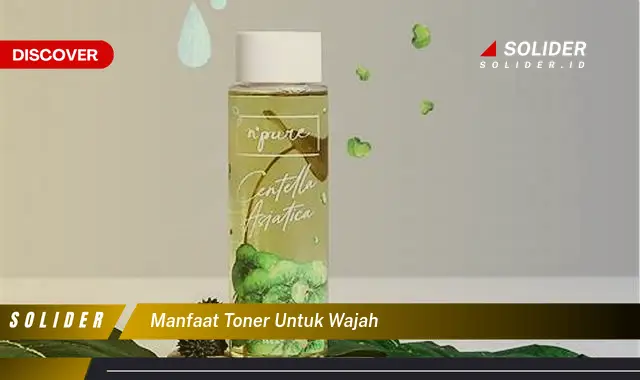 manfaat toner untuk wajah