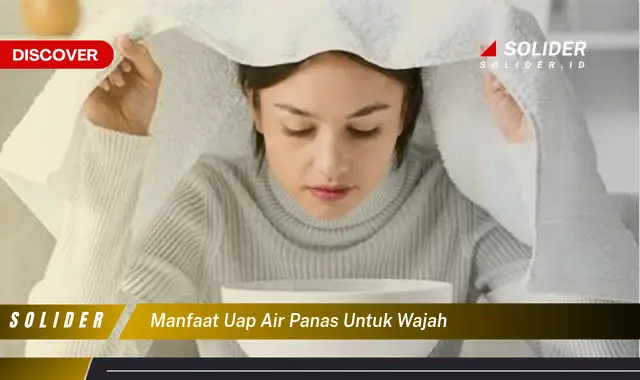 manfaat uap air panas untuk wajah