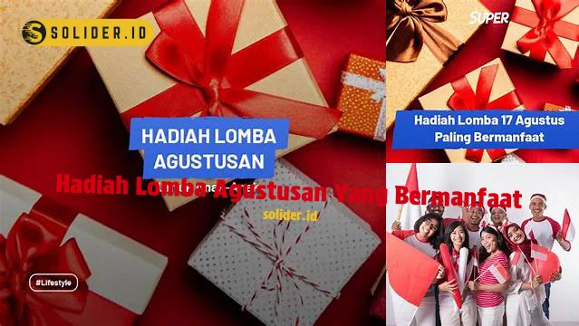 hadiah lomba agustusan yang bermanfaat