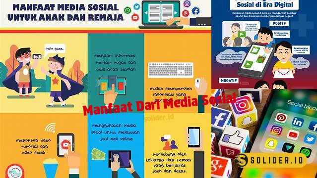 manfaat dari media sosial