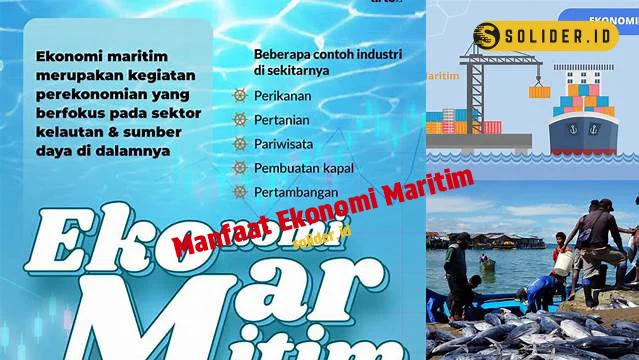 manfaat ekonomi maritim